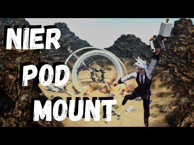 FFXIV NieR Pod Mount