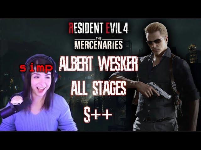 Wesker S++ All Stages in Mercenaries Mode Shenanigans (Resident Evil 4 Remake)