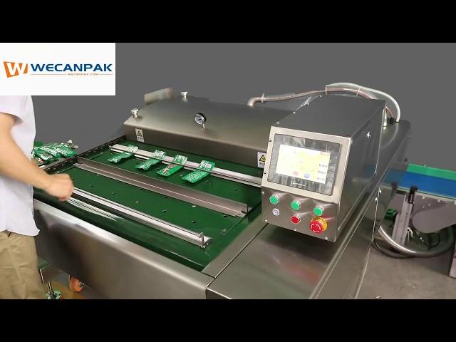 Continuous Belt Type Automatic Vacuum Packaging Machine wecanpak