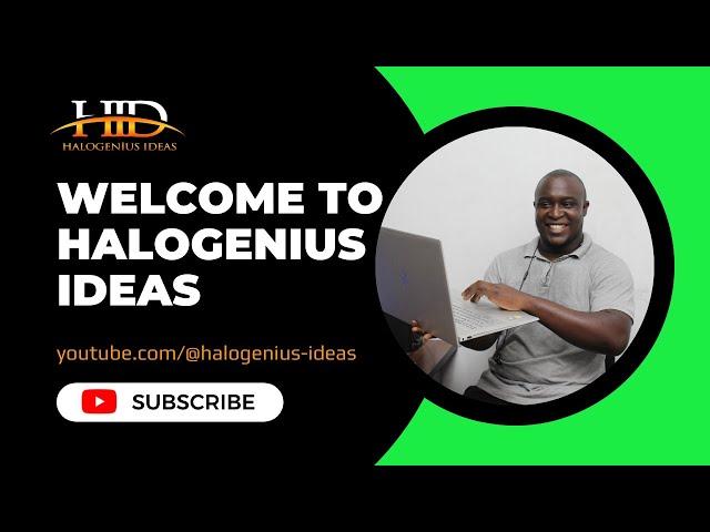 Welcome to Halogenius Ideas