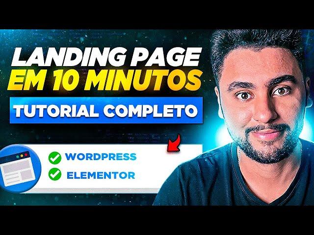 How to Create a LANDING PAGE in 10 Minutes, Simple and Easy (Wordpress + Elementor)