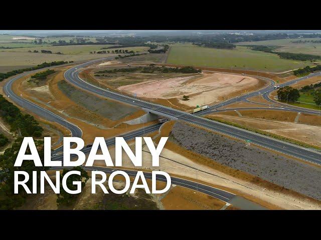 Albany Ring Road progress, April 2023