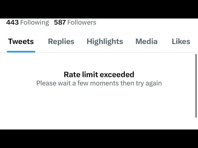 Twitter down 2023 | limit exceeded twitter iphone | twitter rate limit exceeded problem in iphone