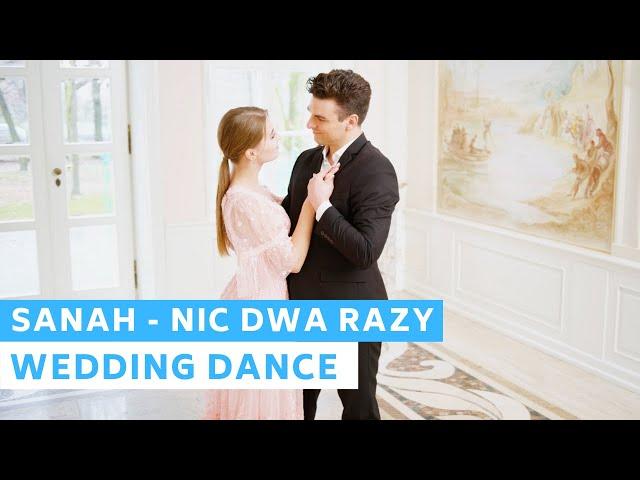 Nic dwa razy - sanah (W. Szymborska) | First Dance | Polish song | Wedding Dance ONLINE