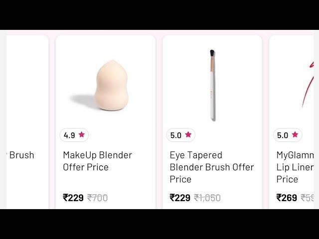 myglamm new bUg looT offer  All MaKeUp brushes only in 124rs | myglamm loot offer  #viralvideo