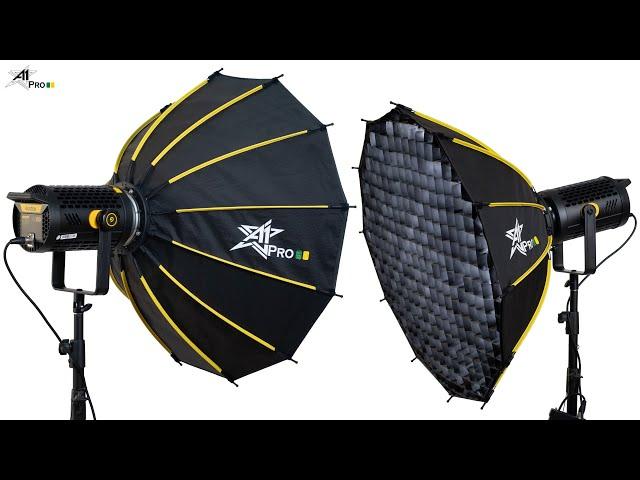 A1Pro 12K Round Shape Quick Open 85cm 105cm SoftBox With Grid & Bag (Bowens)