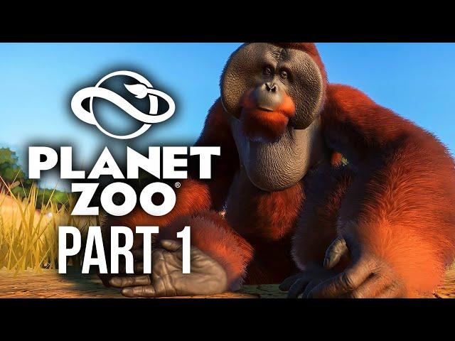 PLANET ZOO Gameplay Walkthrough Part 1 - ZOOKEEPER (Full Game)