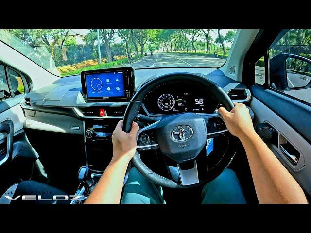 Driving POV TOYOTA NEW VELOZ 1.5 Q CVT 2023 | Acceleration & Handling | Test Drive ASMR City & Hwy