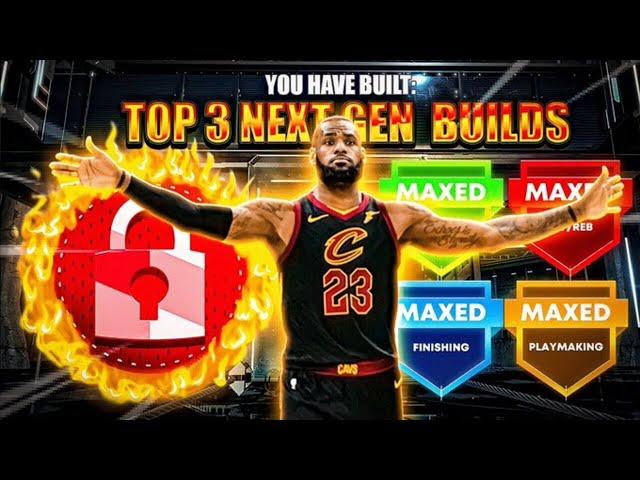 TOP 3 BEST BUILDS IN NBA 2K23 NEXT GEN! MOST OVERPOWERED BUILDS IN NBA 2K23!