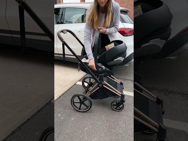 We LOVE this Infant Car Seat  The Cybex Cloud T reclines on the pushchair & the ISOFIX base 