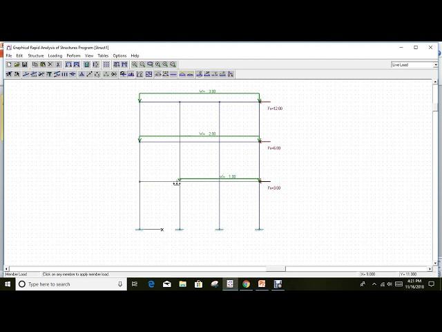 HOW TO SOLVE A 2D BUILDING FRAME USING GRASP