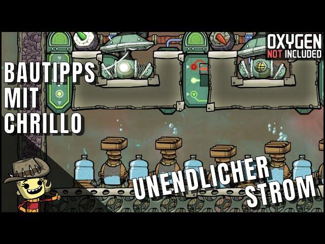 Unendlicher Strom - Bautipps mit Chrillo - Oxygen Not Included 4k