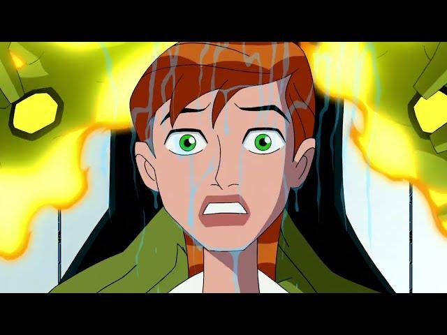 Gwen kiss Kevin , Ben 10 Ultimate Alien Episode 15