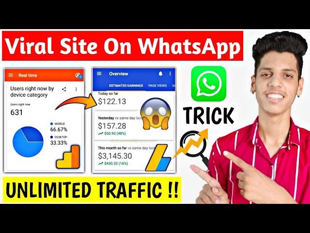 Viral Wishing Websites on WhatsApp | Get Unlimited Traffic To Your Blog In a Day | Event Blogging