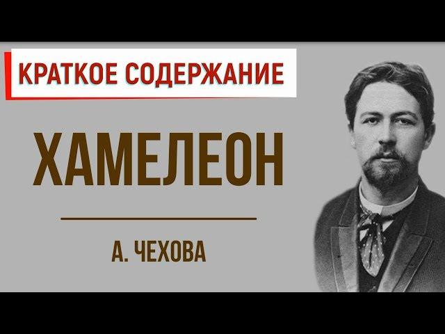 Хамелеон. Краткое содержание