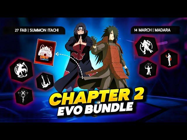 Naruto Chapter 2 Event Date & Review | Madara, Itachi Bundle | free fire new event | ff new event