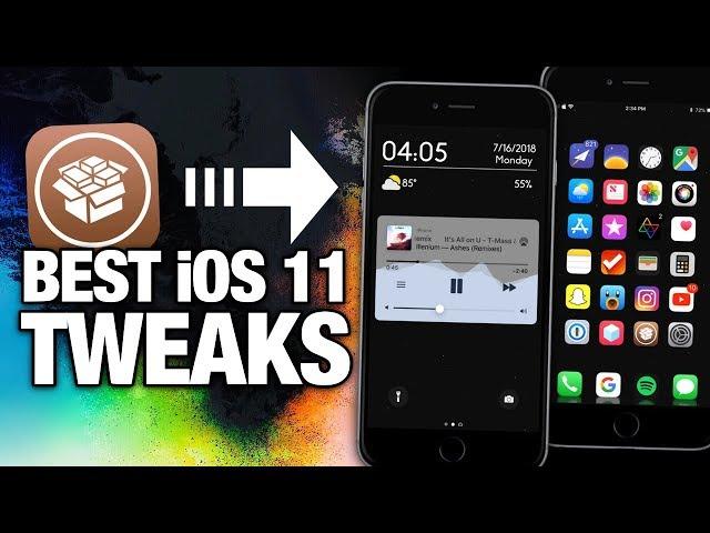 Top 10 BEST iOS 11 TWEAKS From CYDIA Electra JAILBREAK For iPhone