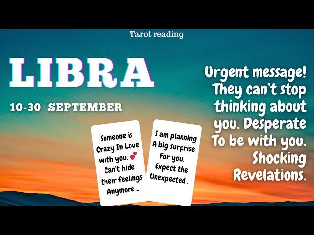 LIBRA ️ "IRRESISTIBLE: THIS PERSON TRULY WANTS TO BE WITH YOU. EVERYTHING CHANGES." SEPTEMBER