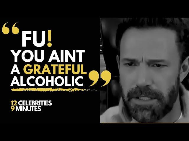 9 minutes of celebrities talking about sobriety