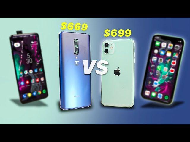 iPhone 11 vs OnePlus 7 Pro | $700 Phone Battle!