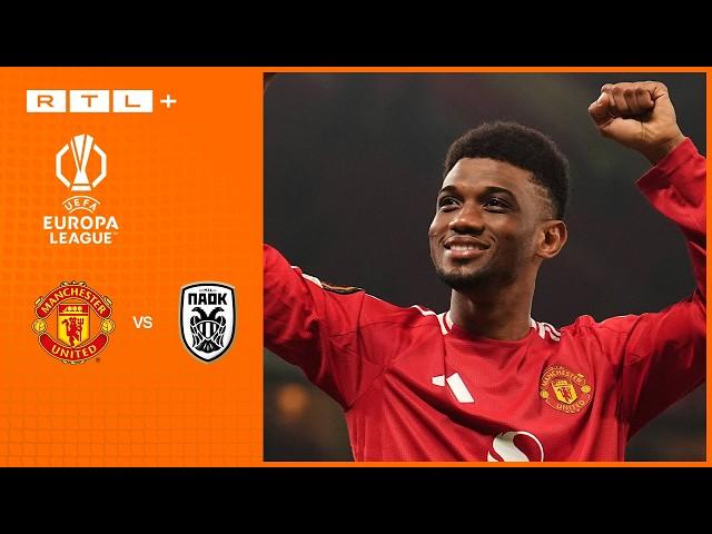 Manchester United vs. PAOK Thessaloniki - Highlights | UEFA Europa League | RTL Sport