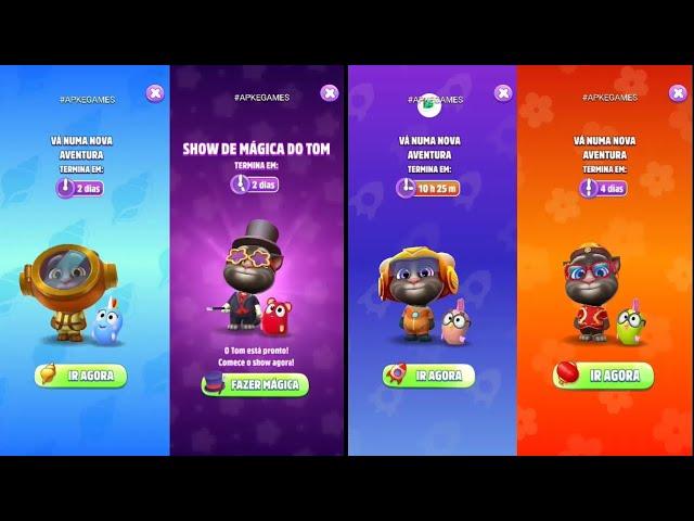 My Talking Tom 2 All events new outfits unlocked Gameplay Android ios