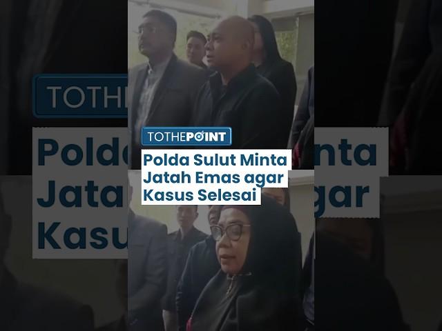 Terungkap! Dirreskrimsus Polda Sulut Minta Jatah 9 Kg Emas dan Imingi Kasus Cepat Selesai