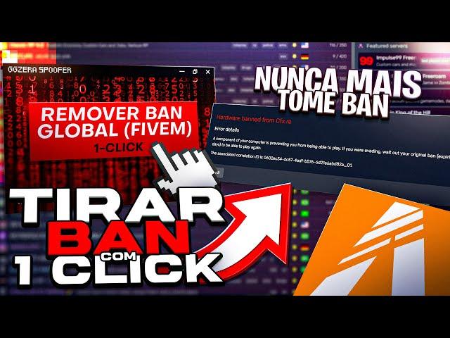 COMO TROCAR DE CONTA E REMOVER TODOS OS BANS DO FIVEM 2024