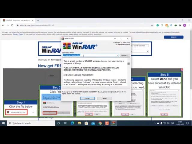 How to Download and Install WinRAR on Windows 10 (2020)