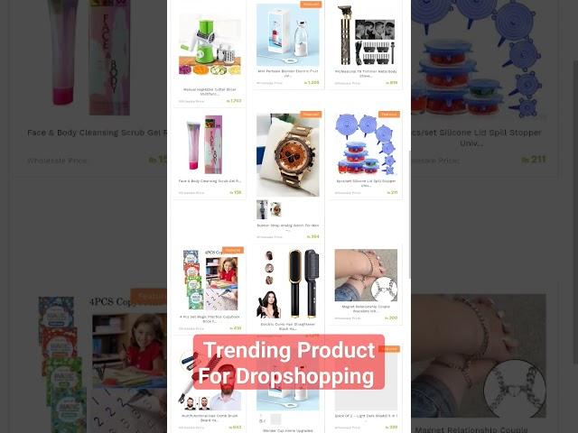 Trending Products For Shopify Dropshipping | Local Dropshipping in Pakistan Trending #01