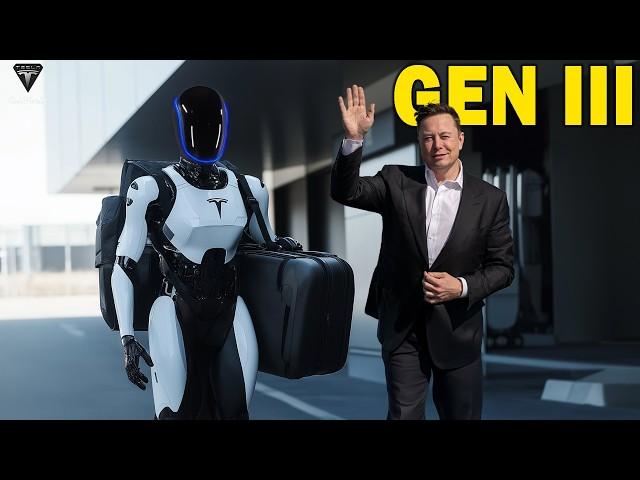 It Happened! Elon Musk Confirm Tesla Robot Gen 3 Will Release In 2026, less than $25K!