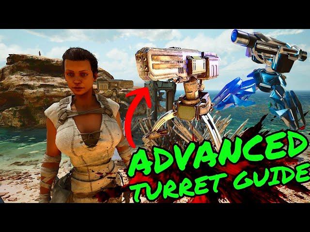 ADVANCED TURRET Guide For Ark Survival Ascended!!! PVP/PVE and NEW TURRET SETTINGS