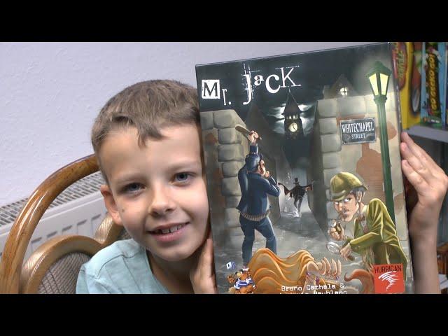 Teil 2: Mr. Jack gameplay und Fazit von Elias (Hurrican) - ab 9 Jahre