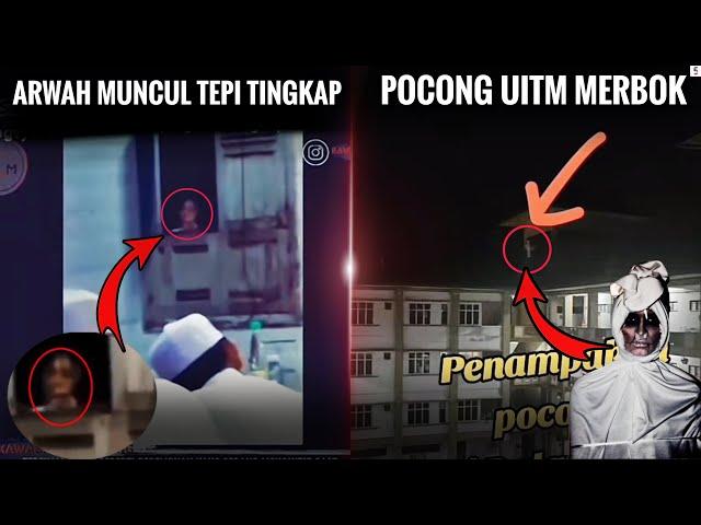 5 PENAMPAKAN HANTU PALING SERAM DI MALAYSIA (PART 8 | 2024)