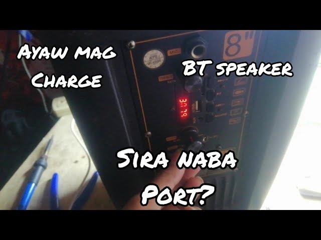 no charging indicator ayaw mag charge BLUETOOTH SPEAKER