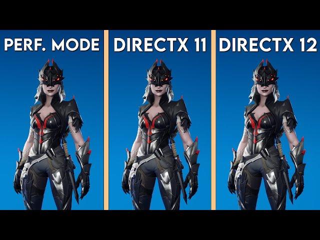 FORTNITE Chapter 5 Season 3 | DirectX 12 vs DirectX 11 vs Performance Mode