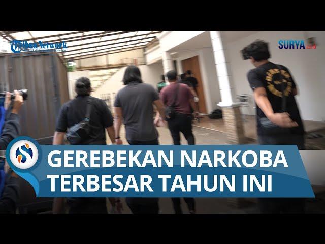 PABRIK NARKOBA di Malang, Polisi Amankan 1,2 Ton Ganja Sintetis dan 25 Ribu Ekstasi