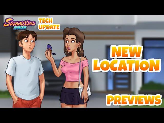 NEW MISSY HOUSE LOCATION, NEW UI's AND MORE! - Summertime Saga (Tech Update) - Previews (Part 21)