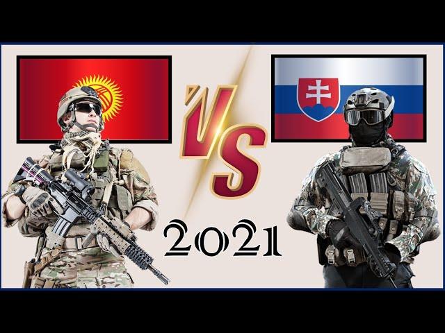 Кыргызстан VS Словакия  Армия 2021  Сравнение военной мощи