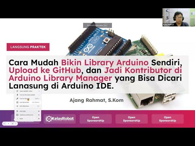 BUAT LIBRARY ARDUINO SENDIRI! Upload ke GitHub & MASUK Arduino Library Manager CEPAT!