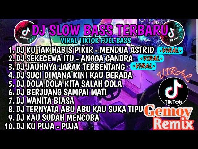 DJ SLOW BASS TERBARU 2024  DJ KU TAK HABIS PIKIR  DJ SEKECEWA ITU - ANGGA CANDRA VIRAL TIKTOK