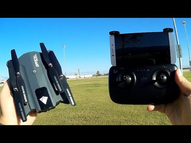 F196 Very Long Flying Position Hold FPV Camera Drone Flight Test Review