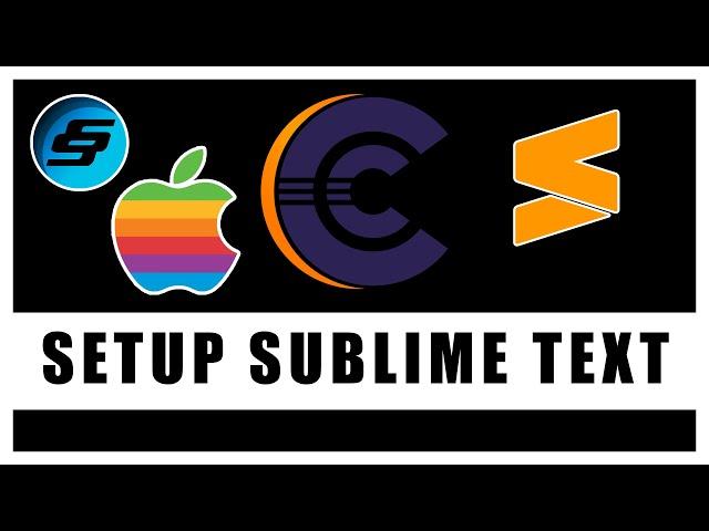 Setup Sublime Text On Mac For C - C Programming