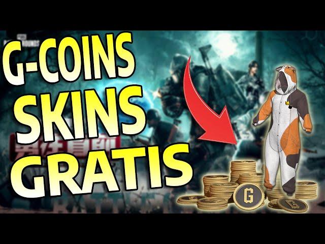  G-Coins y skins GRATIS en evento Chino de PUBG: BATTLEGROUNDS | PUBG SEASON 31