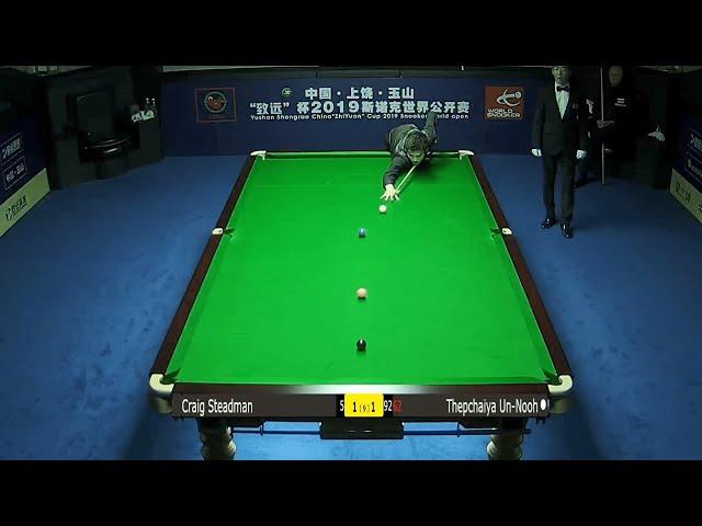 THEPCHAIYA UN-NOOH VS CRAIG STEADMAN | PART 1 | WORLD OPEN