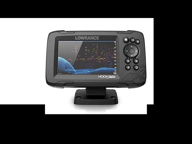 Lowrance HOOK Reveal 5x SplitShot - 5-inch Fish Finder with SplitShot Transducer, GPS Plotter