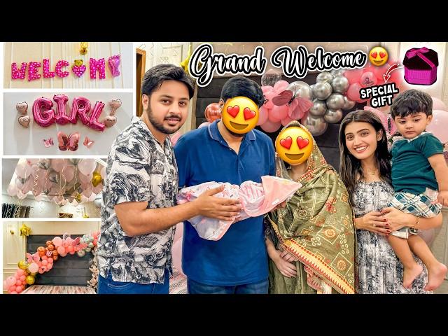 BABY GIRL & BHABHI KA GRAND WELCOME ️ | Alhamdulillah 