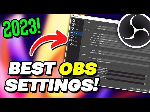 BEST OBS Recording Settings For YouTube 2023! (60 FPS! BEST QUALITY!)