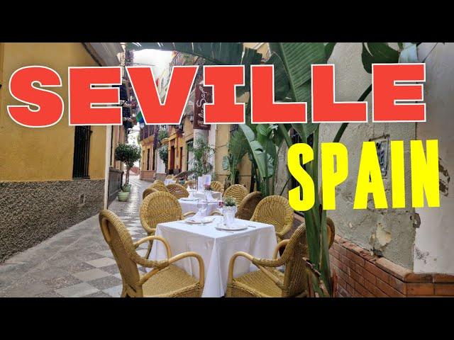 SANTA CRUZ SEVILLE SPAIN,SEVILLE WALKING TOUR