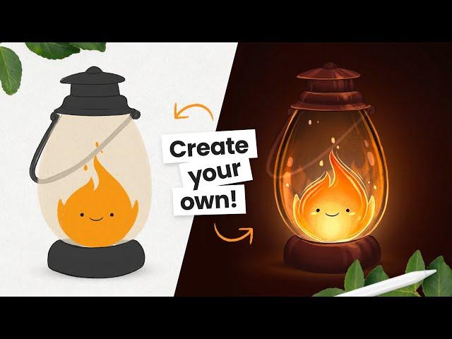 Learn How To Draw A Kawaii Fire Friend  Easy and fun!